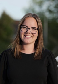 Porträtt på Frida Holgersson