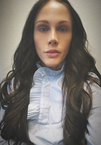 Porträtt på Sabina Windestål